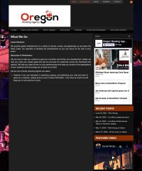 Oregon Booking Agency ORBA